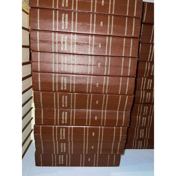 Alexander Campbell Millennial Harbinger 42 Volume Set 1987 Complete 1830-1870 - Picture 6 of 9